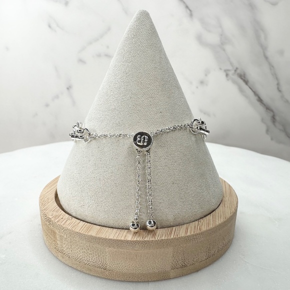 Bomb Party Fall Stacks Delicate Hematite Details RBP7822 NWT - Picture 7 of 10